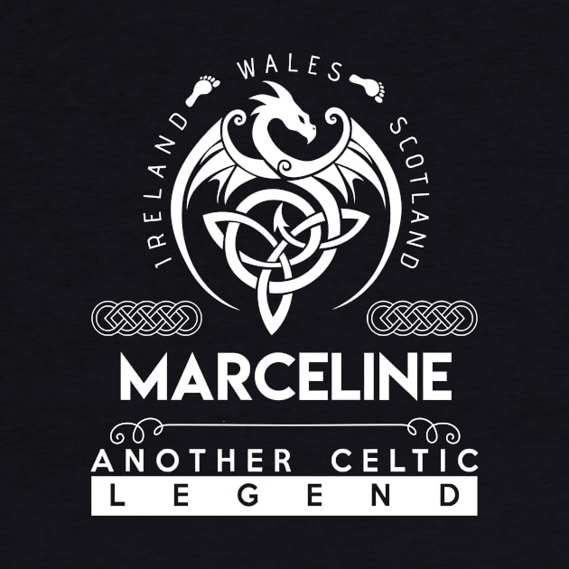 Marceline Name T Shirt - Another Celtic Legend Marceline Dragon Gift Item by harpermargy8920